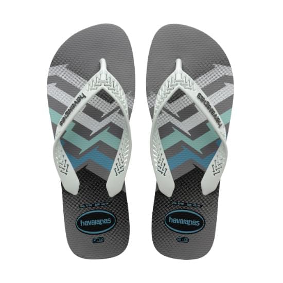 Imagem de Sandália havaianas masculina power light cinza aço 35/36