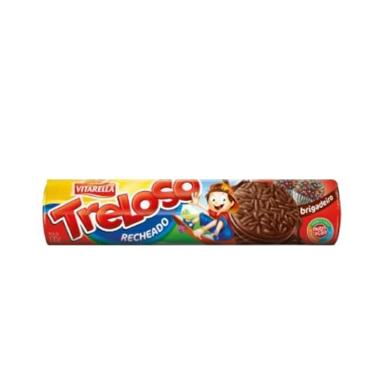 Imagem de Biscoito recheado vitarella treloso brigadeiro 130g