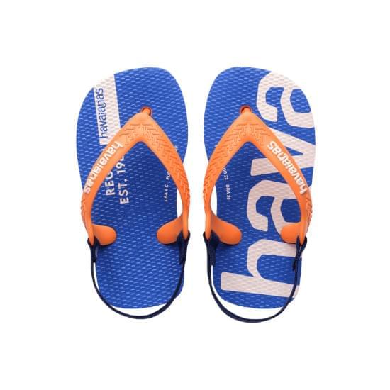 Imagem de Sandália havaianas baby logomania laranja begonia/laranja begonia 17/18