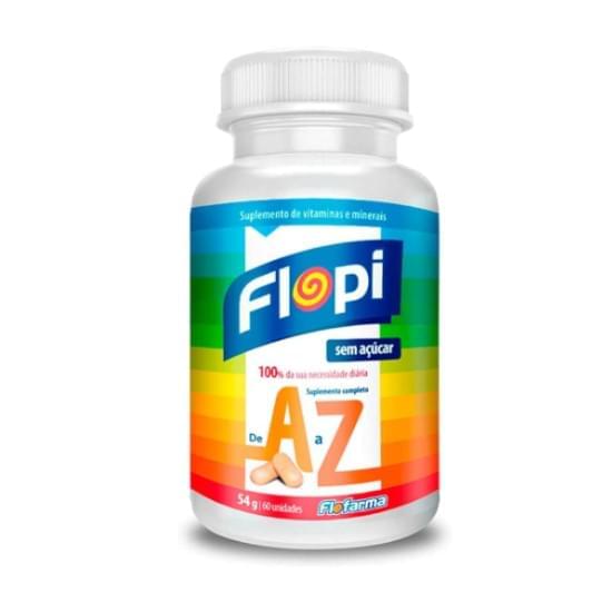 Imagem de Flopi suplemento de vitaminas e minerais a-z 54g | com 60 unidades