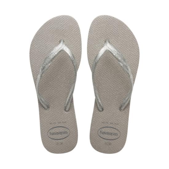 Imagem de Sandália havaianas feminina fantasia gloss cinza gelo 33/34