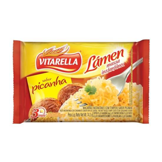 Imagem de Macarrão instantâneo vitarella lámen picanha 74,3g