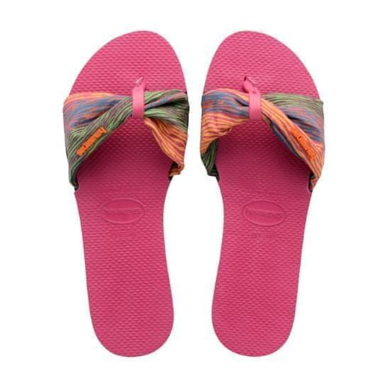 Imagem de Sandalias havaianas you st trop pink eletric 41/42