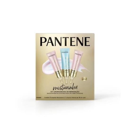 Imagem de Kit ampola pantene tratamento reconstrói e hidrata misturinha 15ml | com 3 unidades