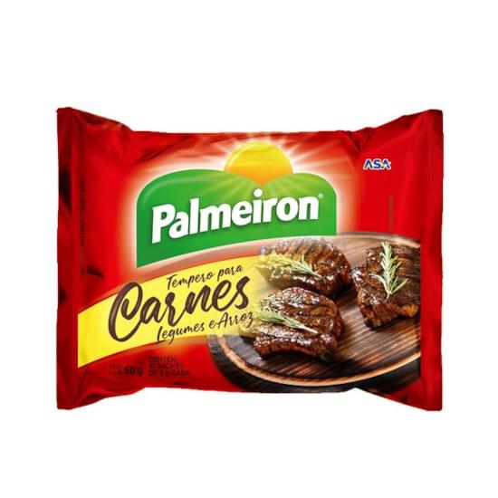 Imagem de Tempero em po palmeiron carne sc 10x5g