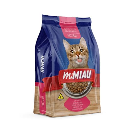 Imagem de Ração mimiau natural adulto 1kg