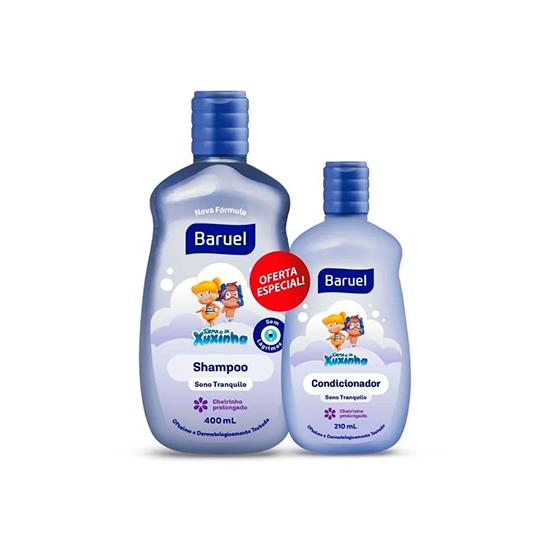Imagem de Shampoo 400ml e condicionador 210ml turma da xuxinha sono tranquilo oferta especial