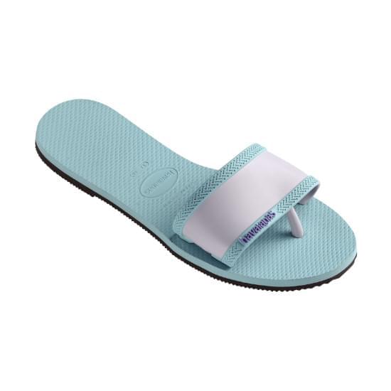 Imagem de Sandalias havaianas feminina you angra azul water 35/36