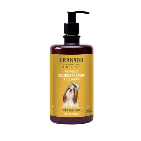 Imagem de Granado pet shampoo desembaraçador pelos longos 500ml