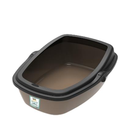 Imagem de Plast pet sanitario gato wc king medio gold/preto