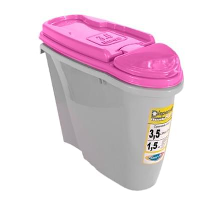 Imagem de Plast pet dispenser home 3,5l rosa