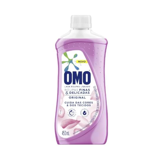 Imagem de Omo lav roup liq 450ml delicadas