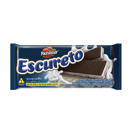 Imagem de Richester escureto bisc wafer bauni 80g