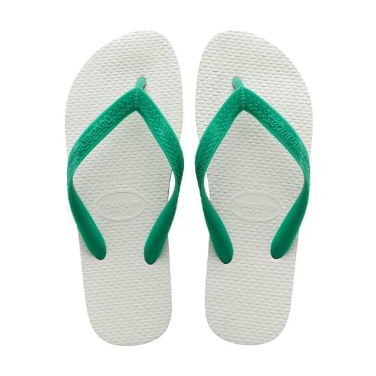 Imagem de Sandália havaianas unissex tradicional verde folha 33/34