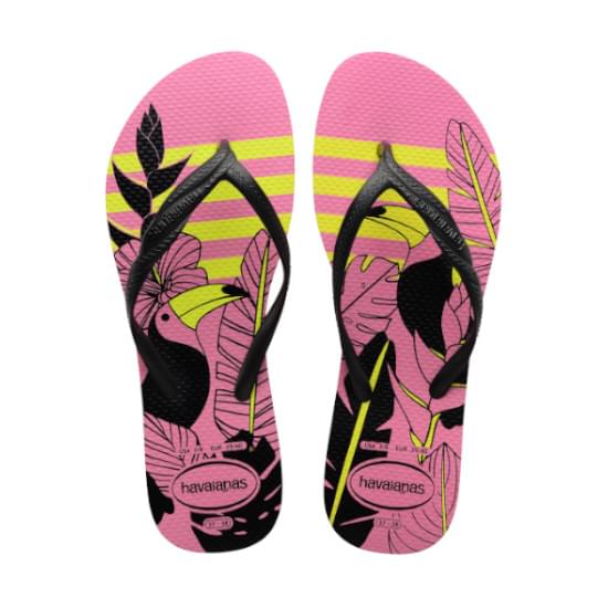 Imagem de Sandália havaianas feminina fantasia style pink lemonade 33/34