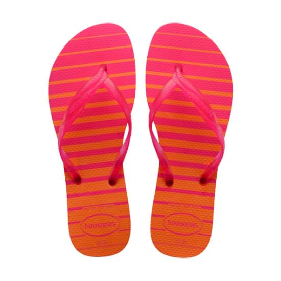 Imagem de Sandália havaianas feminina fantasia style laranja begonia 35/36