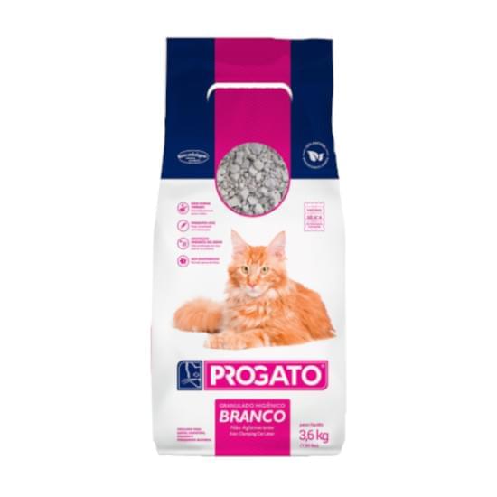 Imagem de Progato granulado higiênico branco 3,6kg