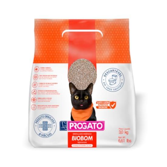 Imagem de Progato granulado higiênico biobom 3kg