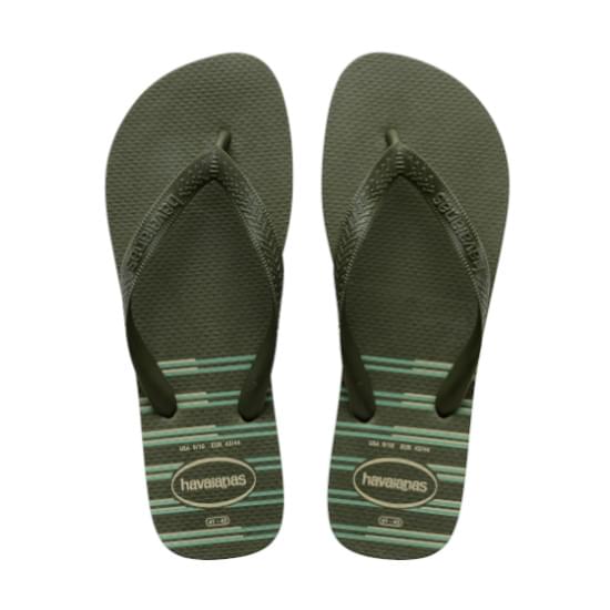 Imagem de Sandália havaianas masculina top basic musgo 37/38