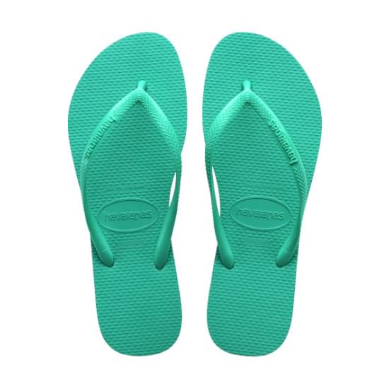 Imagem de Sandália havaianas feminina slim verde virtual 33/34