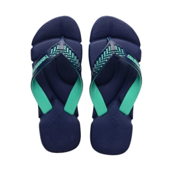 Imagem de Sandalia havaiana masculina power 2.0 marinho/marinho 37/38