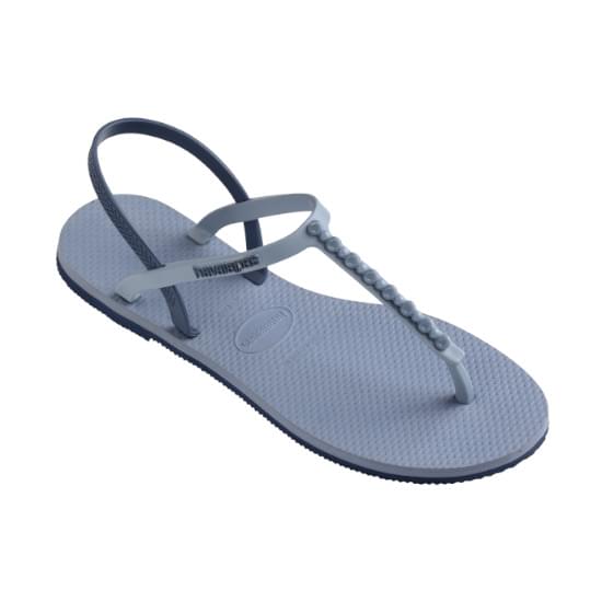 Imagem de Sandalia havaiana feminina you paraty studs azul ashley 34