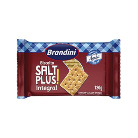 Imagem de Bisc brandini salt plus 120g integral