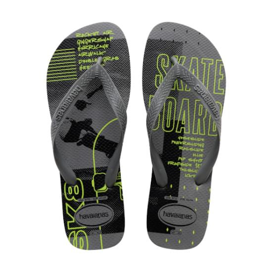 Imagem de Sandália havaianas masculino top atheletic cinza aco 41/42