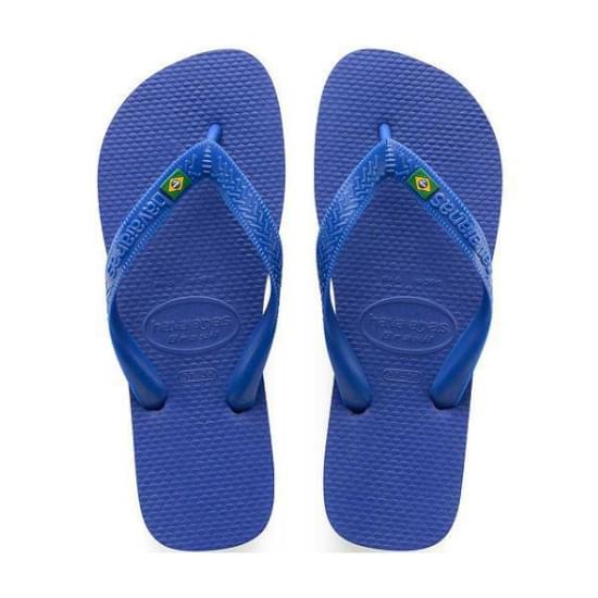 Imagem de Sandália havaianas unissex rasil light azul naval 33/34