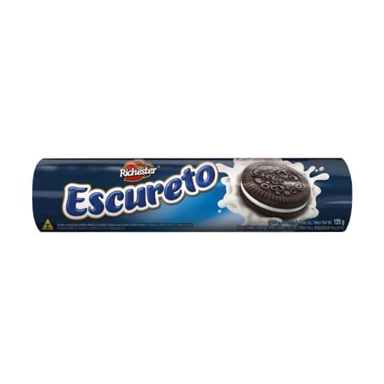 Imagem de Biscoito recheado escureto richester 125g