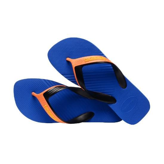 Imagem de Sandalia havaiana masculina dual azul estrela 37/38