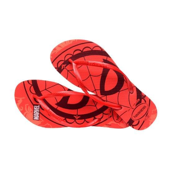 Imagem de Sandália havaianas faminina slim marvel salmao 33/34