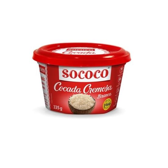 Imagem de Doce de coco sococo cocada bco 12x335g