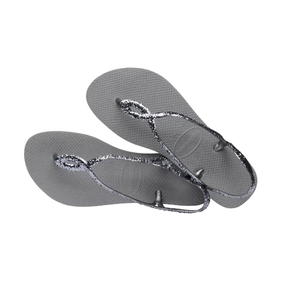 Imagem de Sandálias havaianas feminina luna premium ii cinza aço 37/38