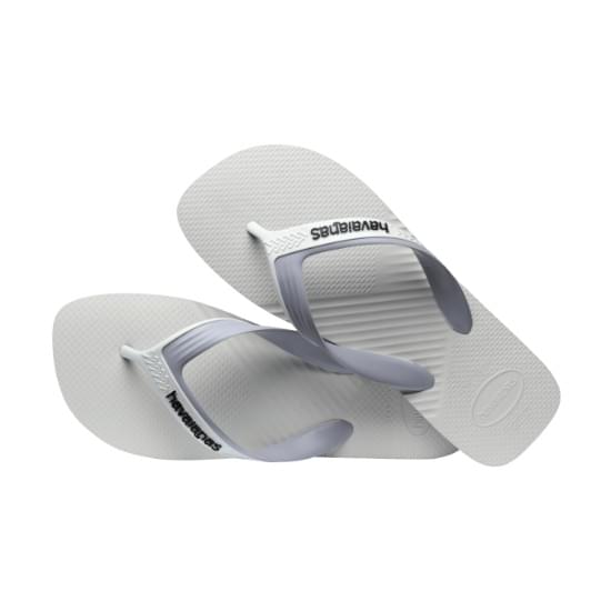 Imagem de Sandalia havaiana masculina dual branco/cinza gelo 37/38