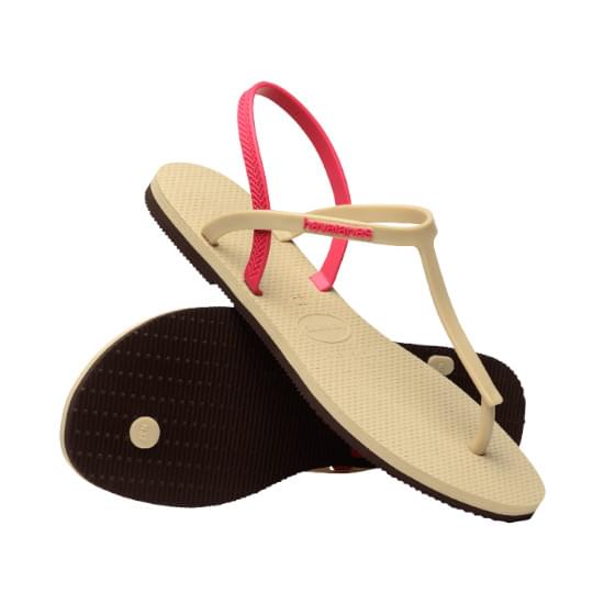 Imagem de Sandalias havaianas feminina you paraty areia 36