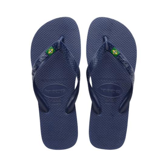 Imagem de Sandália havaianas unissex rasil light marinho 33/34