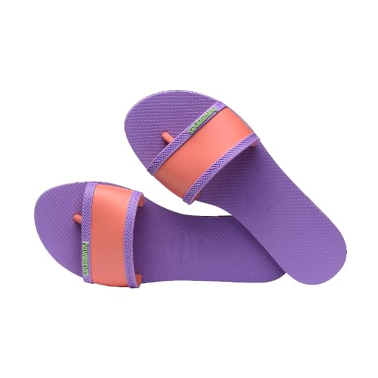 Imagem de Sandalias havaianas feminina you angra roxo prisma 37/38