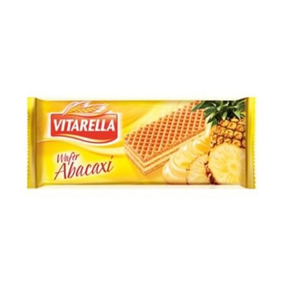 Imagem de Biscoito wafer recheio abacaxi vitarella 80g