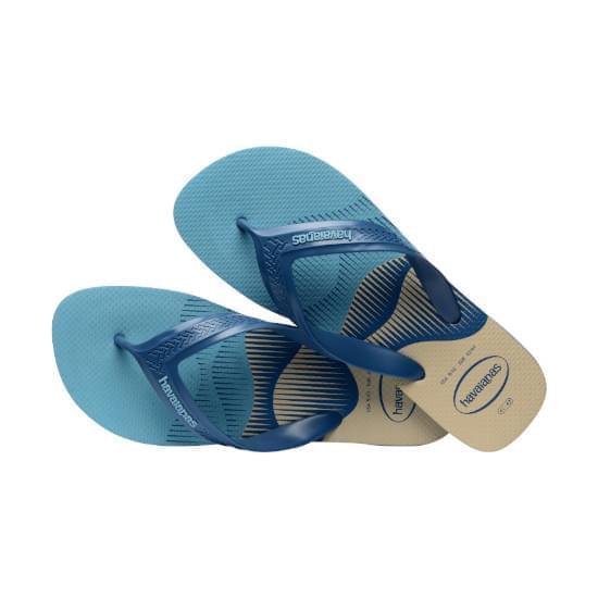 Imagem de Sandália havaianas masculino top max basic azul tranquilidade 37/38