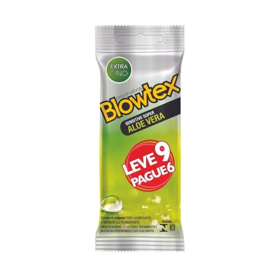 Imagem de Pres blowtex sens sup aloe vera l9p6 c/9