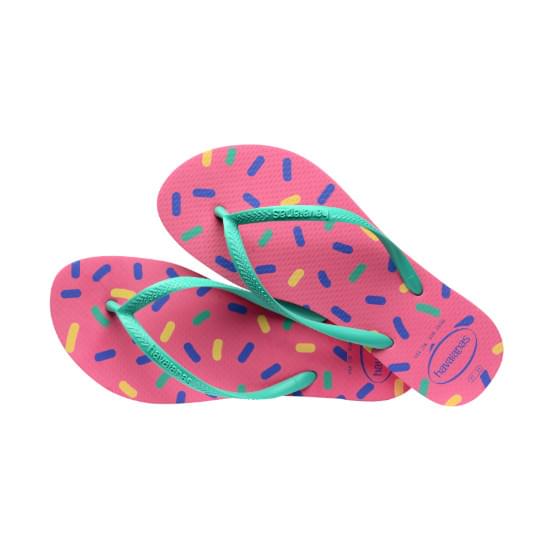 Imagem de Sandalia havaianas feminina slim harmony ciber pink 33/34