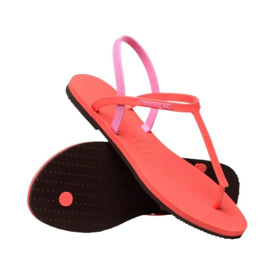 Imagem de Sandalias havaianas feminina you paraty salmao 34