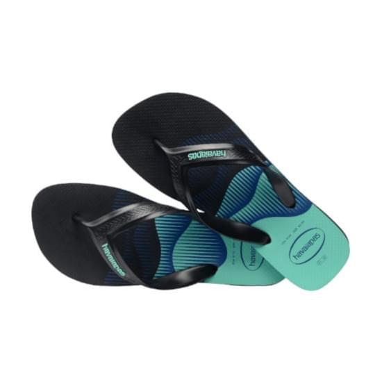 Imagem de Sandália havaianas masculino top max basic preto 43/44