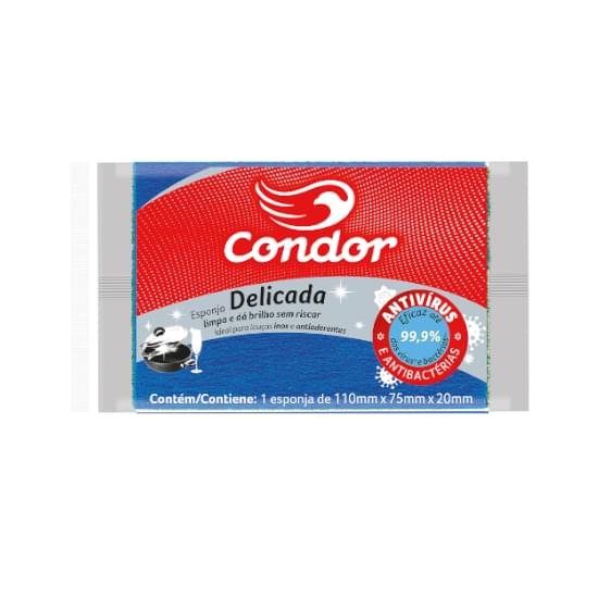 Imagem de Esponja limpeza delicada condor