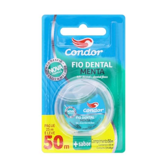 Imagem de Fio dental menta condor leve 50m pague 25m