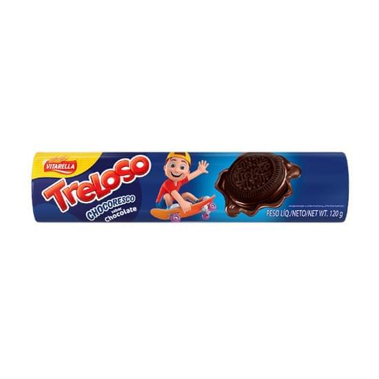 Imagem de Biscoito chocolate vitarella treloso chocoresco 120g