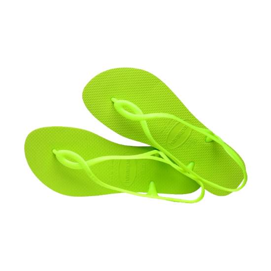 Imagem de Sandália havaianas feminina luna verde limão 33/34