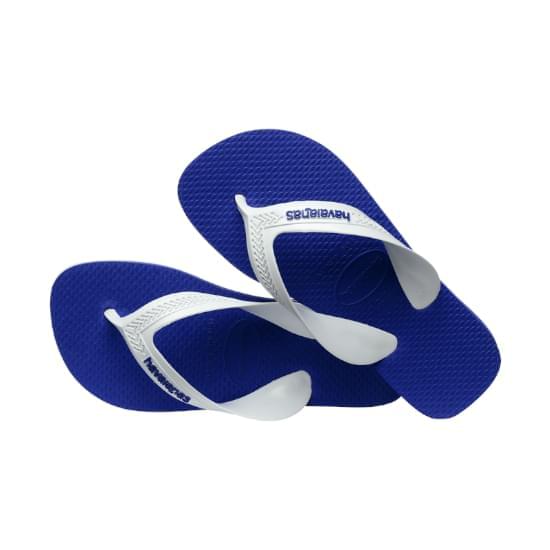 Imagem de Sandalia havaianas kids max azul naval/branco 23/24