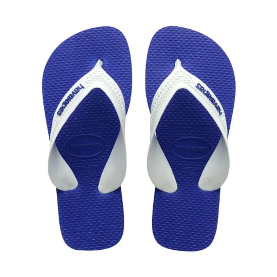 Imagem de Sandalia havaianas kids max azul naval/branco 25/26